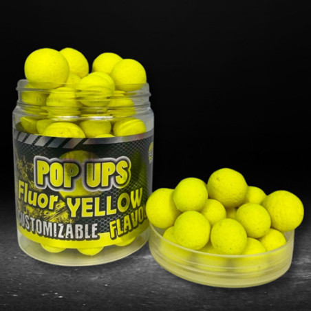 Pro Elite Baits - Pop Ups Customizable Flavour Fluor Yellow