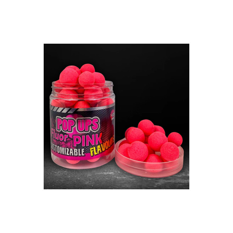 Pro Elite Baits - Pop Ups Customizable Flavour Fluor Pink Pro Elite Baits - Pop Ups Customizable Flavour Fluor Pink