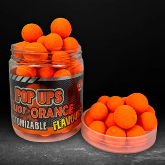 Pro Elite Baits - Pop Ups Customizable Flavour Fluor Orange
