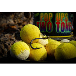 Pro Elite Baits - Pop Ups Two Tone Pineapple Scopex Fluo Pro Elite Baits - Pop Ups Two Tone Pineapple Scopex Fluo
