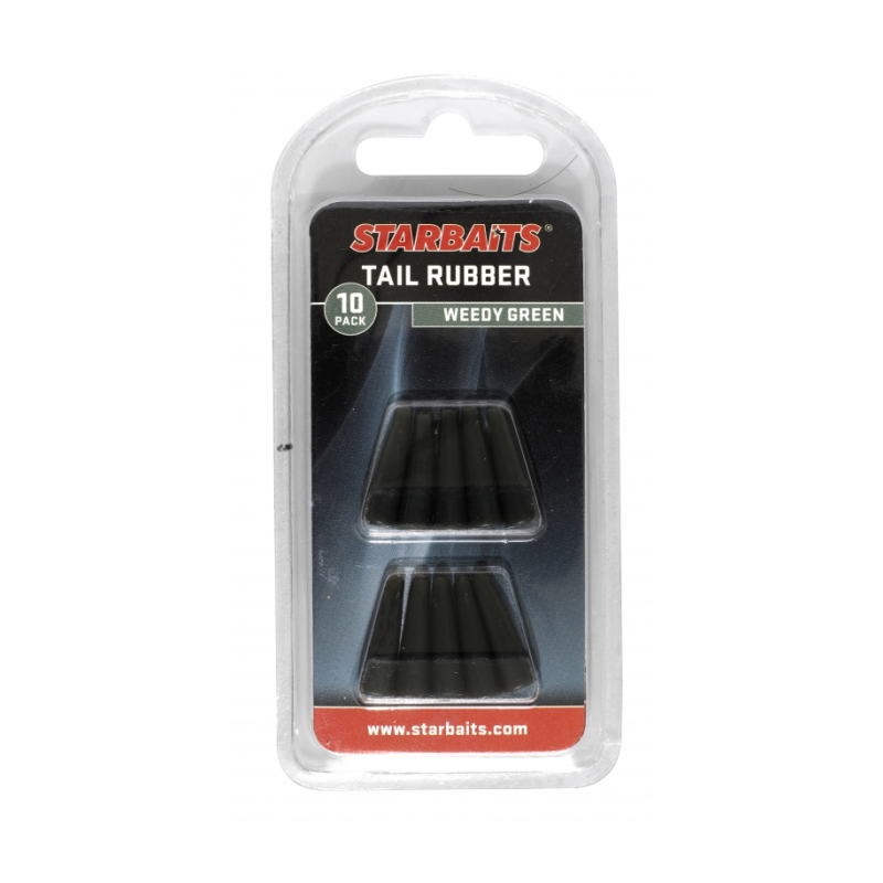 Starbaits - Manchons Clip Vert Tail Rubber Starbaits - Manchons Clip Vert Tail Rubber
