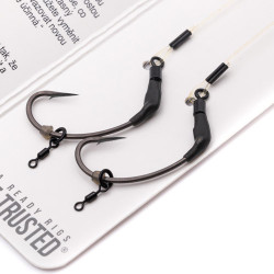 Korda - Bas de ligne montés Spinner Rig 25 lb