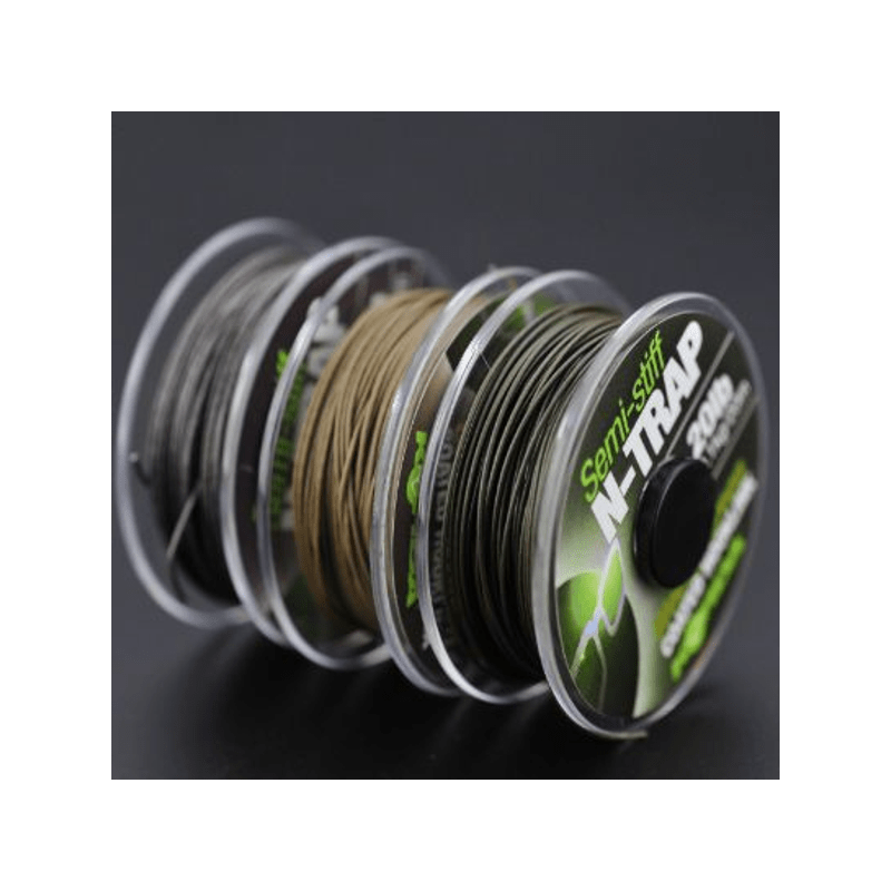 Korda - Tresse gainée Semi Stiff N-Trap 30lb Korda - Tresse gainée Semi Stiff N-Trap 30lb