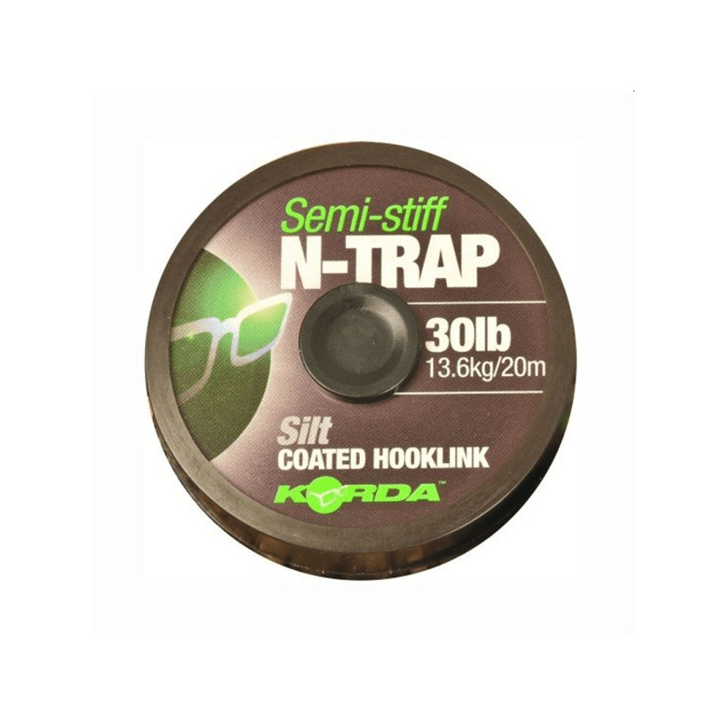 Korda - Tresse gainée Semi Stiff N-Trap 30lb Korda - Tresse gainée Semi Stiff N-Trap 30lb