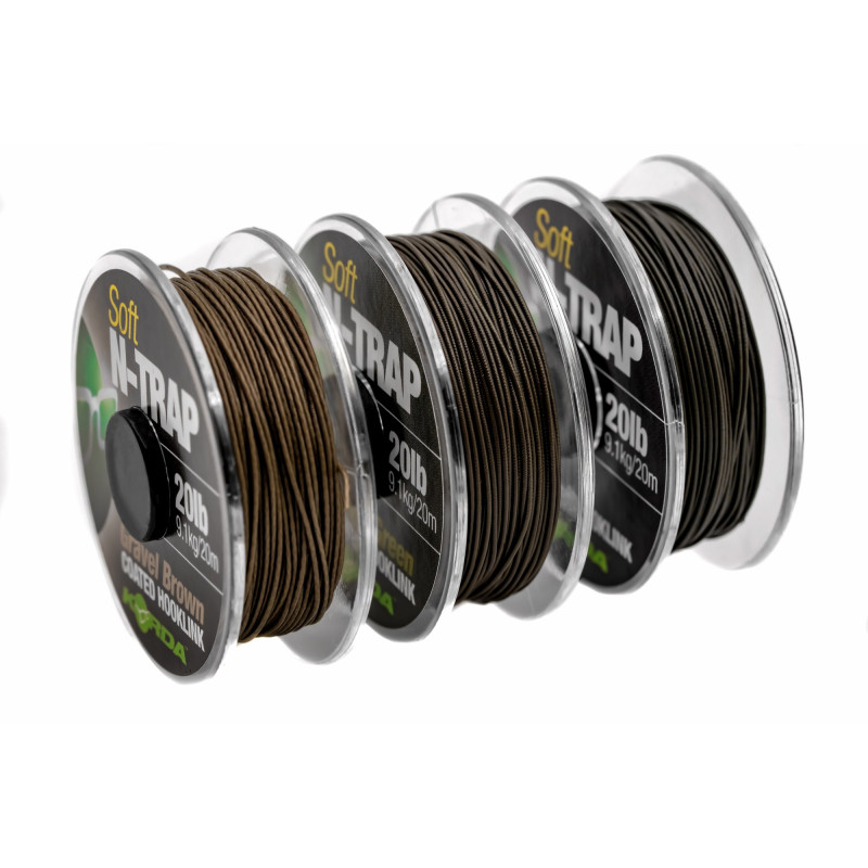 Korda - Tresse gainée Soft N-Trap 20lb Korda - Tresse gainée Soft N-Trap 20lb