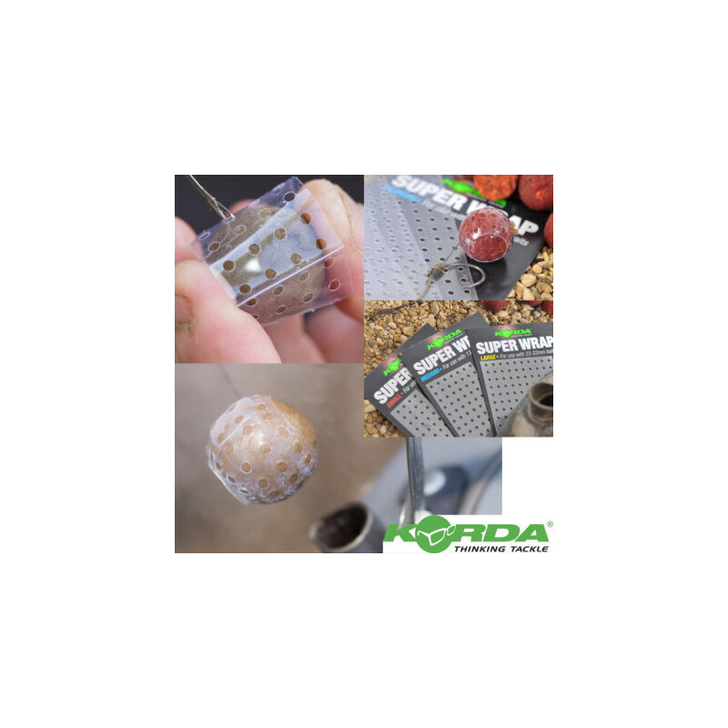 Korda - Protège appâts anti nuisibles Super Wrap Korda - Protège appâts anti nuisibles Super Wrap