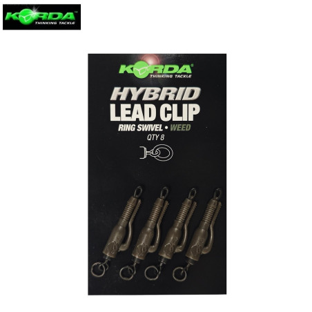 Korda - Clip plomb Hybrid Lead Clip Ring Swivel