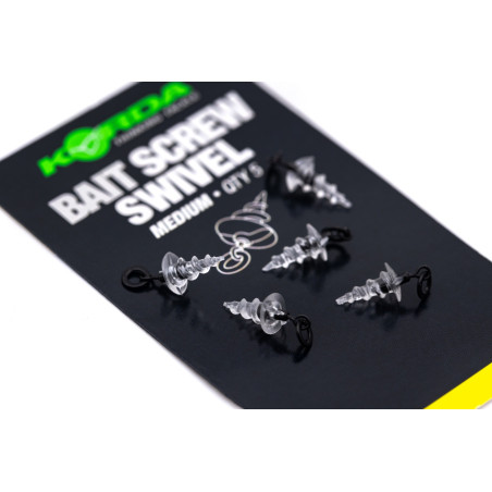Korda - Bait Screw Swivel Médium