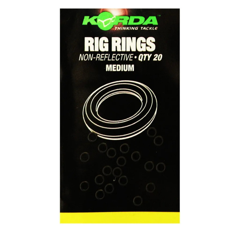 Korda - Anneaux fixe appâts Rig Rings Médium Korda - Anneaux fixe appâts Rig Rings Médium
