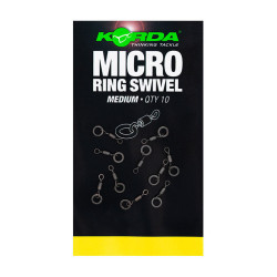 Korda - Emerillon à Anneau Micro Ring Swivel Médium Korda - Emerillon à Anneau Micro Ring Swivel Médium