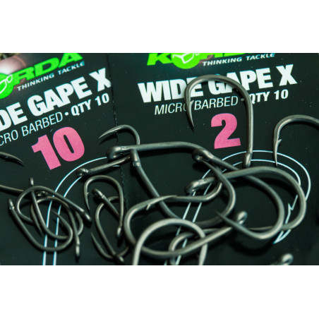 Korda - Hameçons Wide Gape X Micro Barbed
