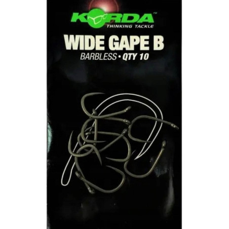 Korda - Hameçons Wide Gape XX Micro Barbed
