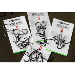 Korda - Hameçons Wide Gape Basix Micro Barbed Korda - Hameçons Wide Gape Basix Micro Barbed