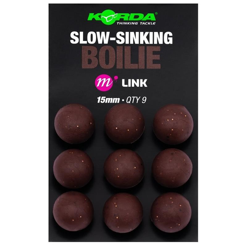 Korda - Slow Sinking Boilie Iso Fish 15mm