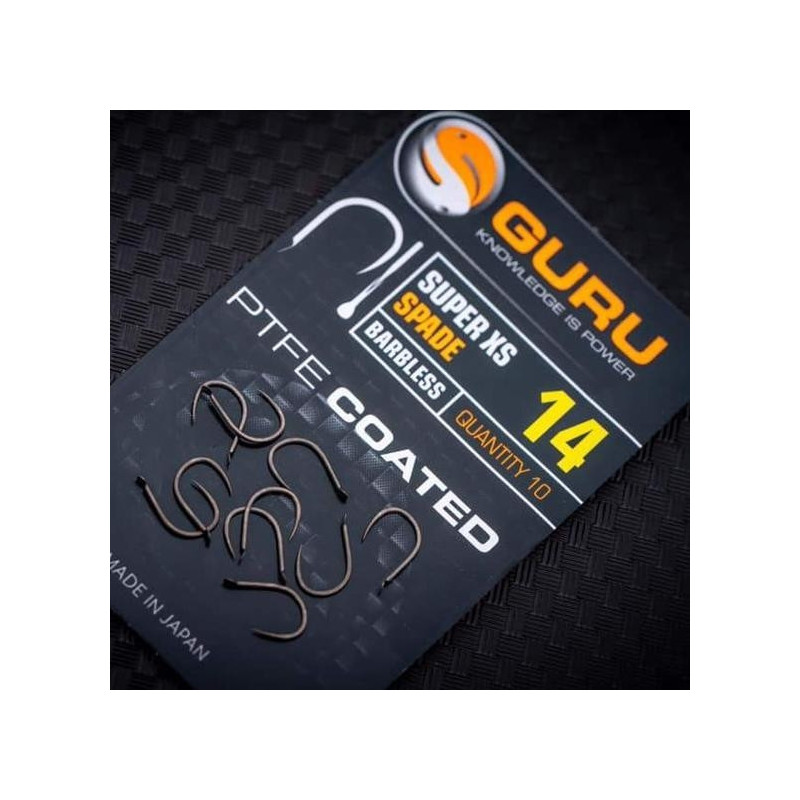 Guru - Hameçon Super XS Spade Barbless Guru - Hameçon Super XS Spade Barbless