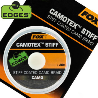 Fox Edges - Tresse Camotex Stiff Coated Camo