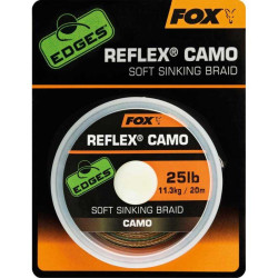 Fox Edges - Tresse Reflex Camo Soft Sinking Braid Fox Edges - Tresse Reflex Camo Soft Sinking Braid