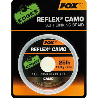 Fox Edges - Tresse Reflex Camo Soft Sinking Braid