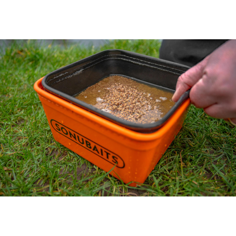 Sonubaits - Bac EVA Bait Tub & Strainer Set Médium 3L Sonubaits - Bac EVA Bait Tub & Strainer Set Médium 3L