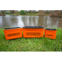 Sonubaits - Bac EVA Bait Tub & Strainer Set Médium 3L Sonubaits - Bac EVA Bait Tub & Strainer Set Médium 3L