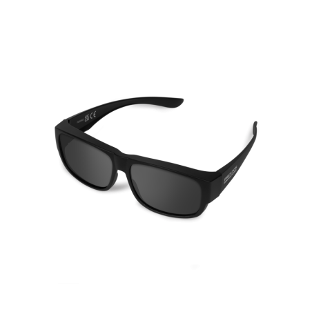 Preston Innovations - Sur-lunettes Overfit Sunglasses Smoke Lens