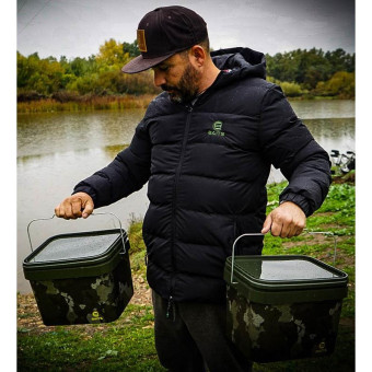 Pro Elite Baits - Seau Rectangular Bucket Camou 10L