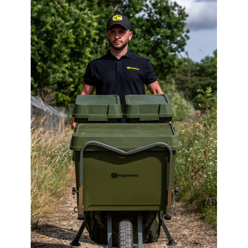 RidgeMonkey - Boîte empilable Armoury Stackable storage box 36 Litres RidgeMonkey - Boîte empilable Armoury Stackable storage box 36 Litres