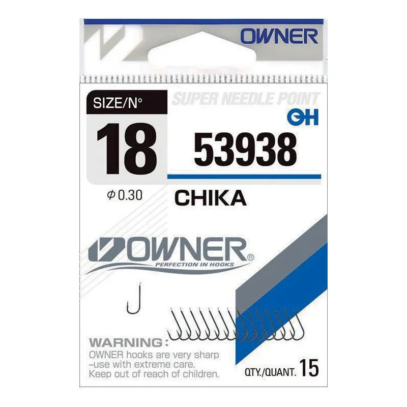 Owner - Hameçon 53938 Chika Black Chrome