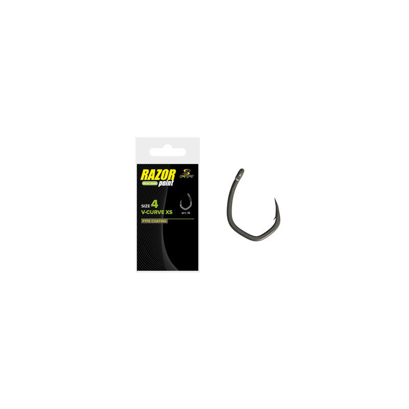 Carp Spirit - Hameçon Razor Point V Curve XS Carp Spirit - Hameçon Razor Point V Curve XS