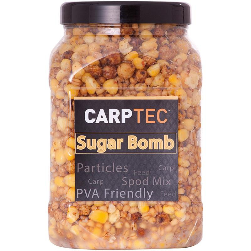 Dynamite Baits - Mélange de Graines cuites Sugar Bomb Carptec 1 litre