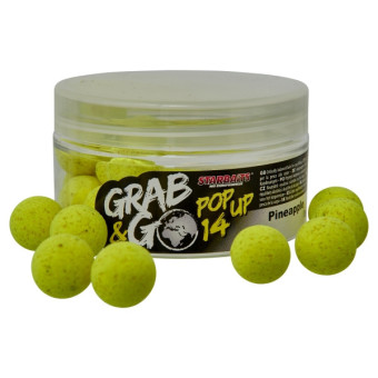Starbaits - Pop Up Grab and Go Pineapple 14mm
