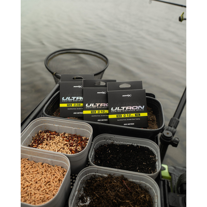 Matrix - Tresse Ultron Coated Distance Braid 200m Matrix - Tresse Ultron Coated Distance Braid 200m