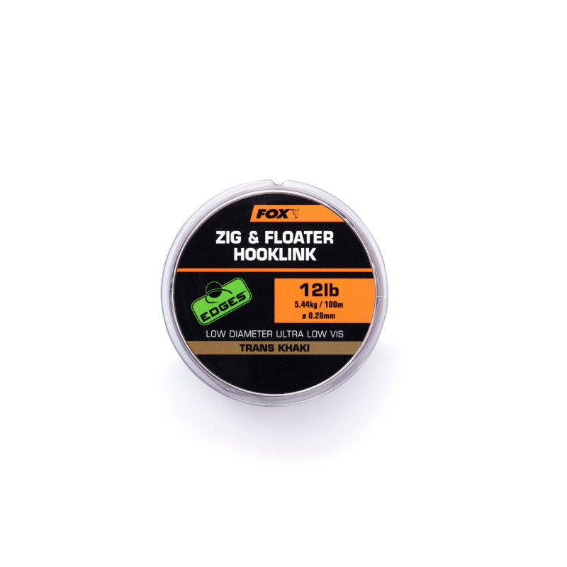 Fox Edges - Nylon Spécial Bas de ligne Zig & Floater Hooklink Fox Edges - Nylon Spécial Bas de ligne Zig & Floater Hooklink