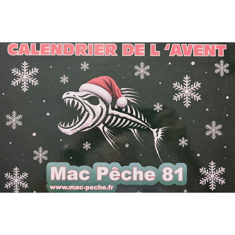 Mac Pêche - Calendrier de l'Avent Spécial Carnassiers Mac Pêche - Calendrier de l'Avent Spécial Carnassiers