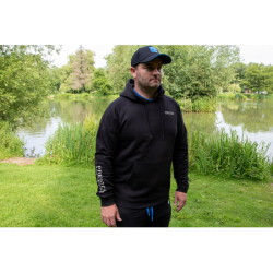 Preston Innovations - Sweat Black French Terry Hoodie Preston Innovations - Sweat Black French Terry Hoodie