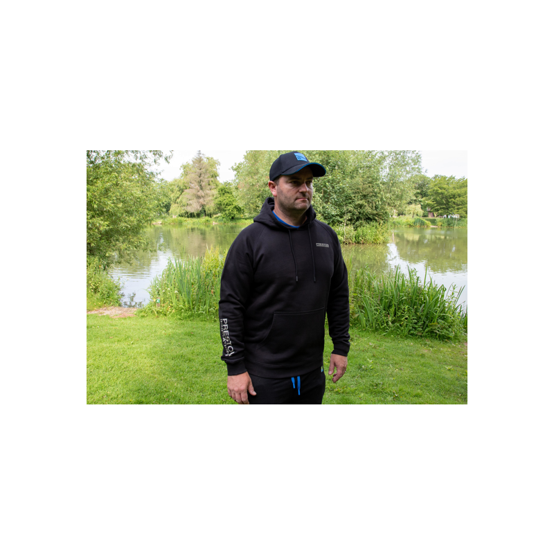 Preston Innovations - Sweat Black French Terry Hoodie Preston Innovations - Sweat Black French Terry Hoodie