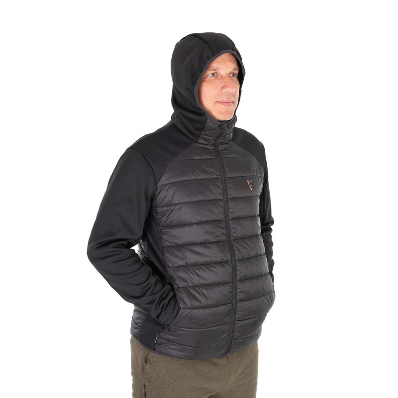 Fox - Veste Hybrid Jacket Black-Orange Fox - Veste Hybrid Jacket Black-Orange