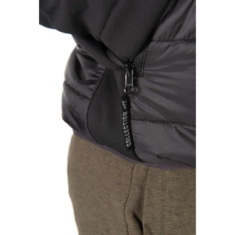Fox - Veste Hybrid Jacket Black-Orange Fox - Veste Hybrid Jacket Black-Orange