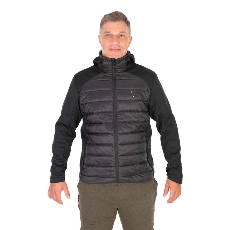 Fox - Veste Hybrid Jacket Black-Orange Fox - Veste Hybrid Jacket Black-Orange