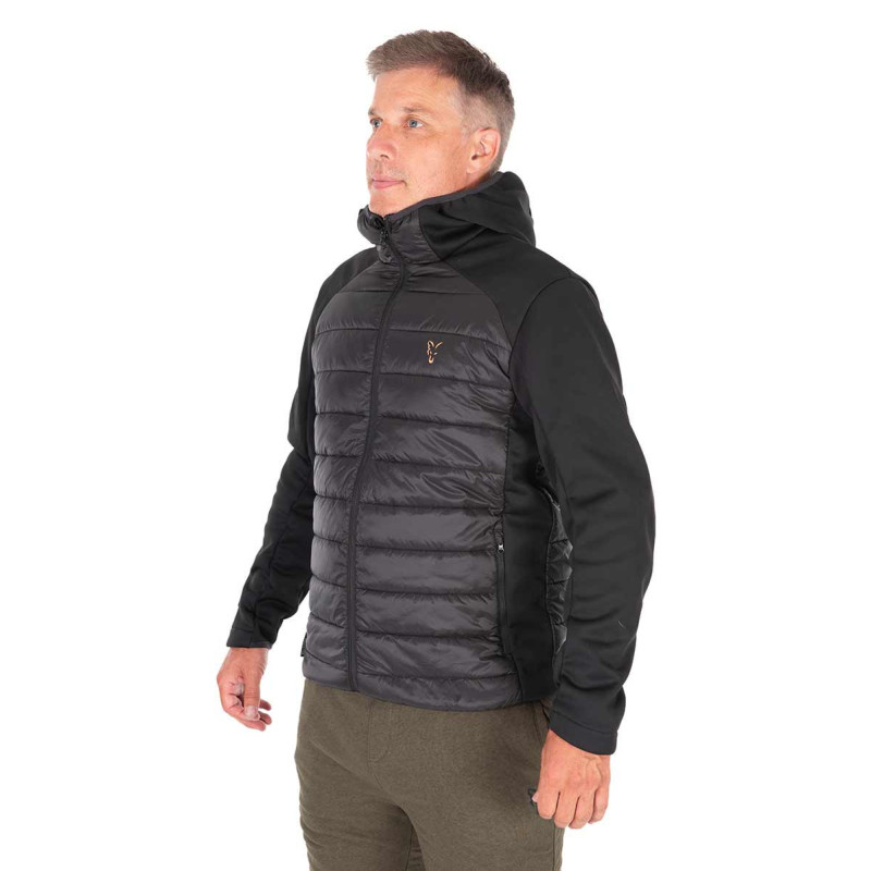 Fox - Veste Hybrid Jacket Black-Orange Fox - Veste Hybrid Jacket Black-Orange