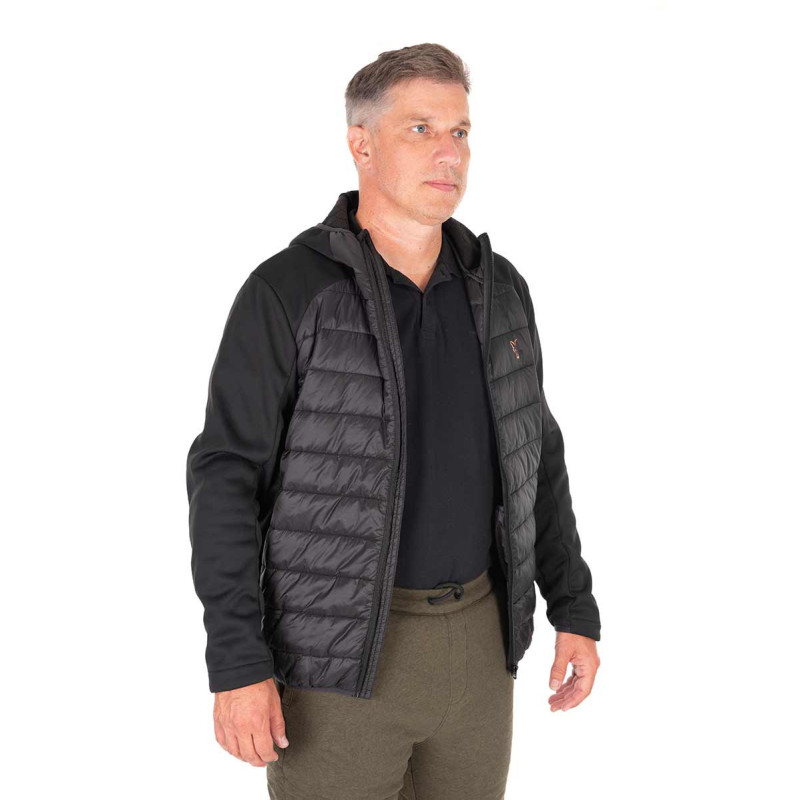 Fox - Veste Hybrid Jacket Black-Orange Fox - Veste Hybrid Jacket Black-Orange