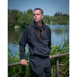 Fox - Classic Hoody Black-orange Fox - Classic Hoody Black-orange