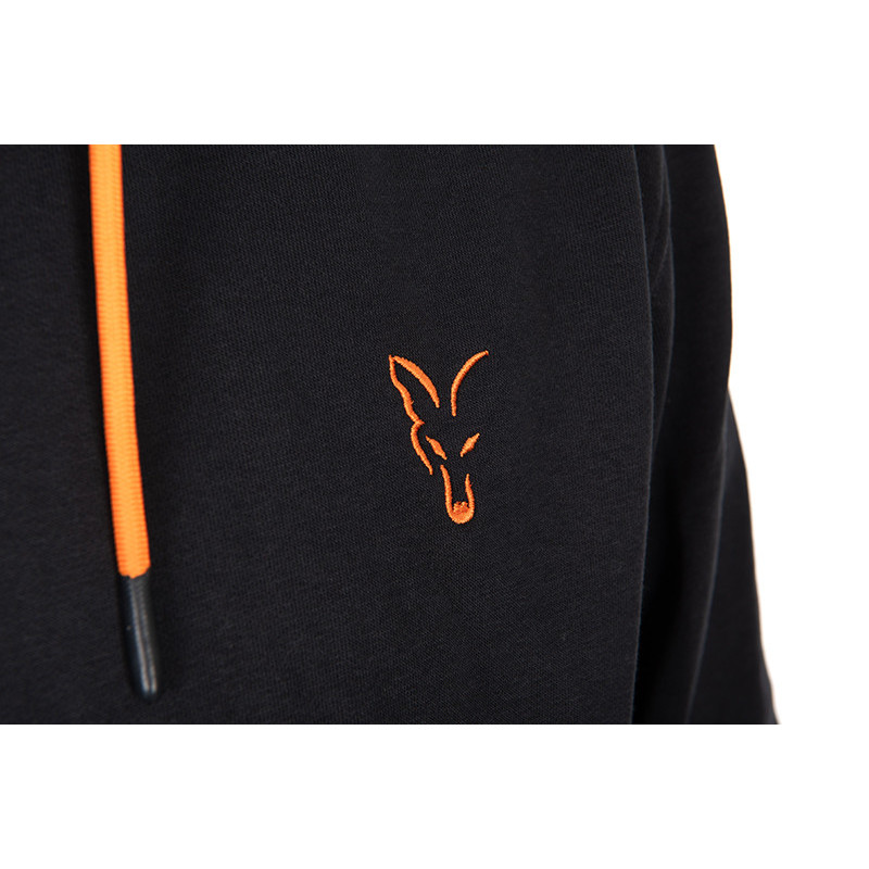 Fox - Classic Hoody Black-orange Fox - Classic Hoody Black-orange