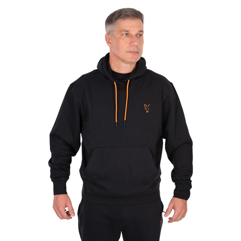 Fox - Classic Hoody Black-orange Fox - Classic Hoody Black-orange