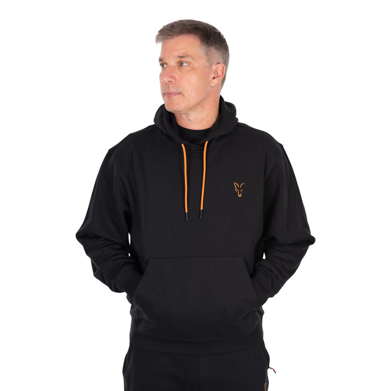 Fox - Classic Hoody Black-orange Fox - Classic Hoody Black-orange