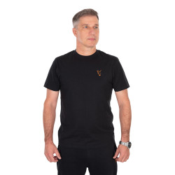 Fox - Classic Tee-Shirt Black Orange Fox - Classic Tee-Shirt Black Orange
