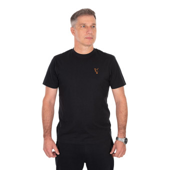 Fox - Classic Tee-Shirt Black Orange