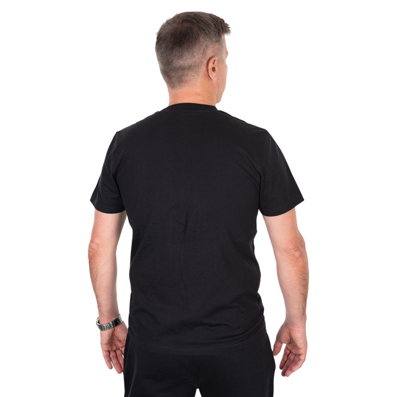 Fox - Classic Tee-Shirt Black Orange Fox - Classic Tee-Shirt Black Orange