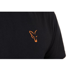 Fox - Classic Tee-Shirt Black Orange Fox - Classic Tee-Shirt Black Orange