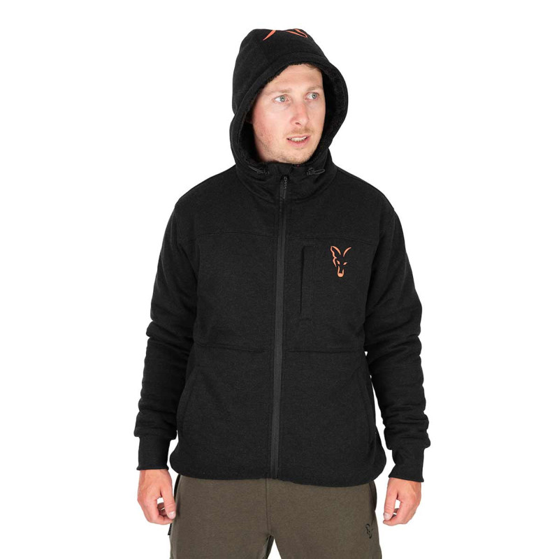 Fox - Veste Sherpa Jacket Black Orange Fox - Veste Sherpa Jacket Black Orange